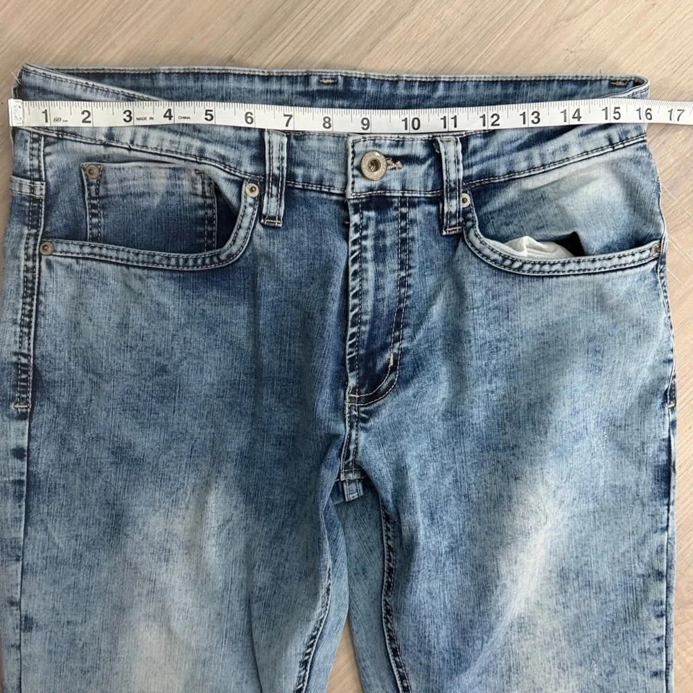 Buffalo David Bitton Straight Leg Denim Jeans. Sz 32/32